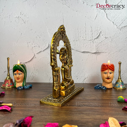 Paashwar Nath Ji Metal golden