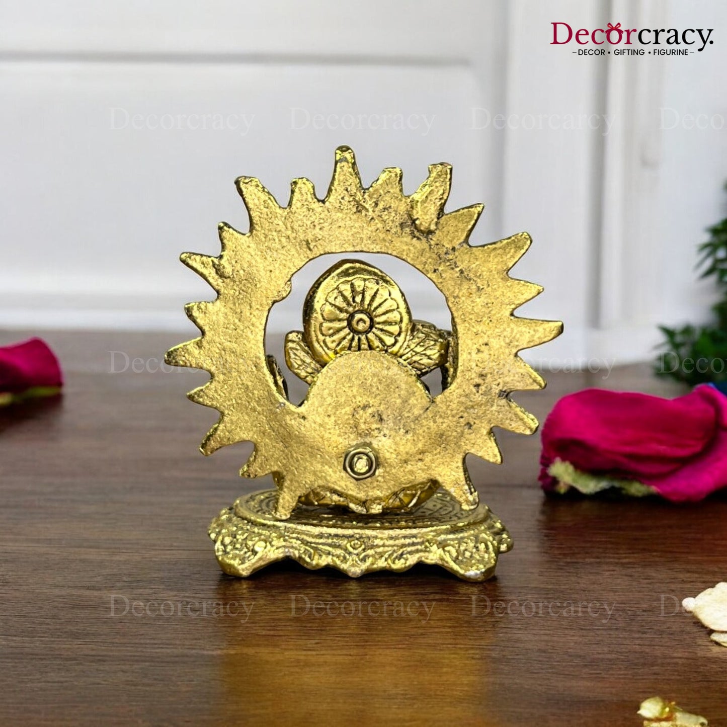 Shree Ganesh Chakra Metal golden