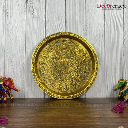 Plate Metal golden