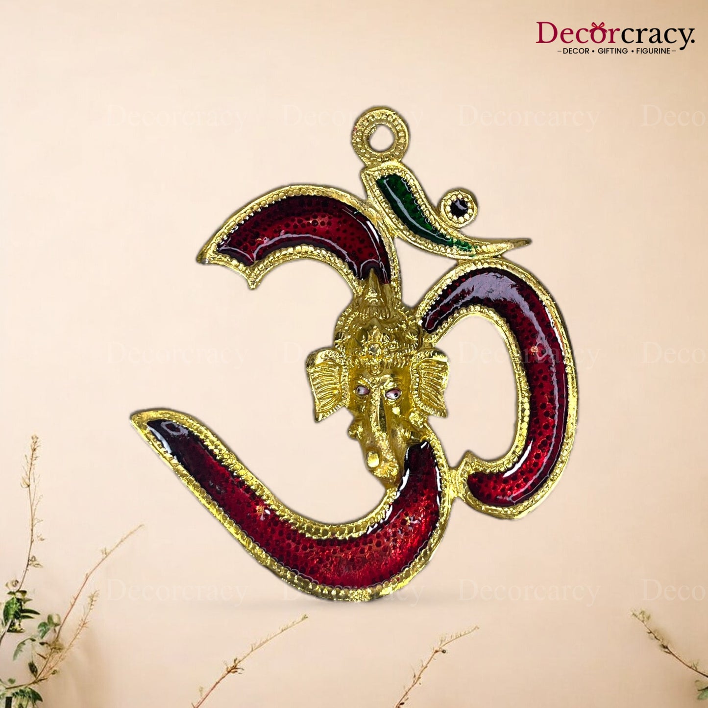 Om Ganesh Metal red
