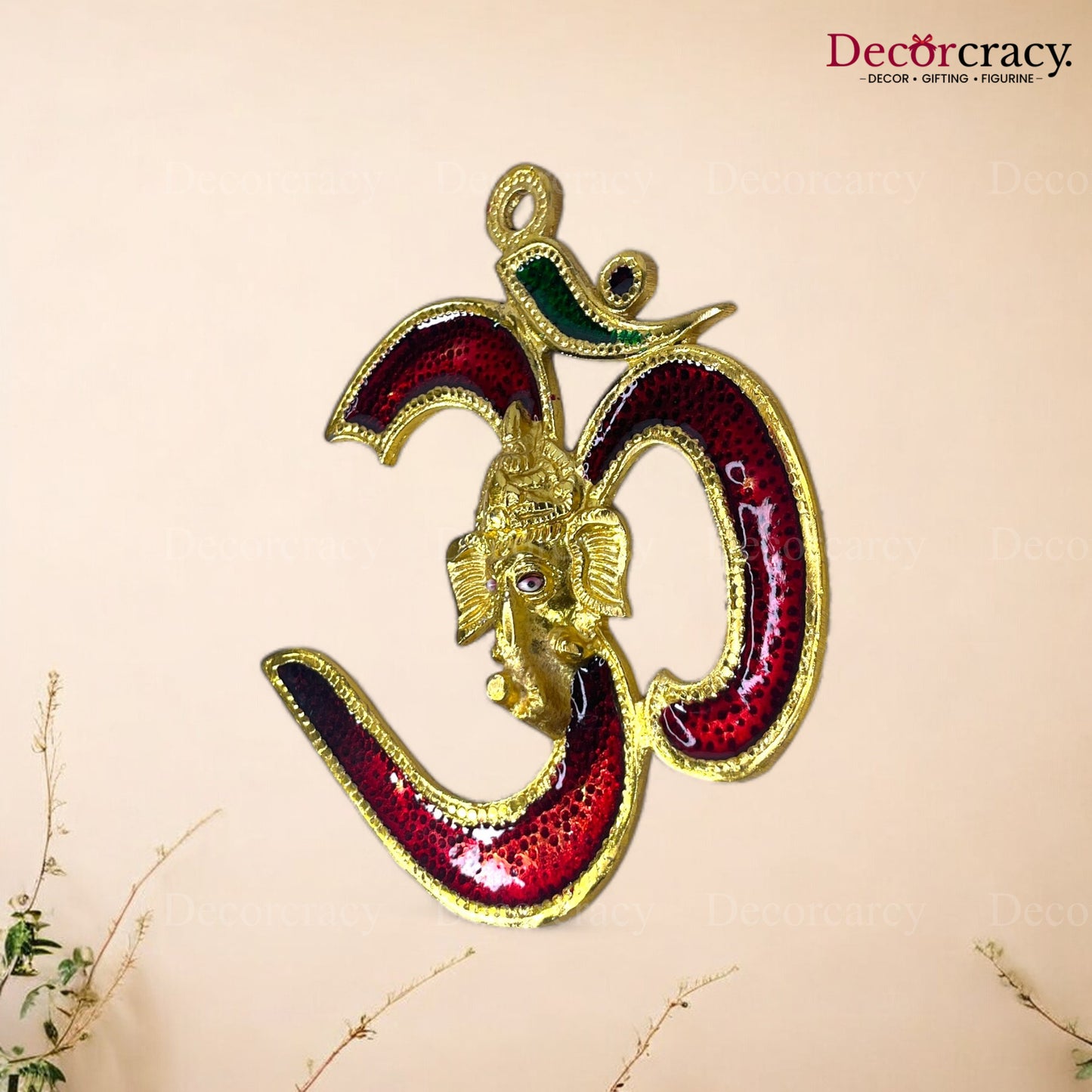 Om Ganesh Metal red