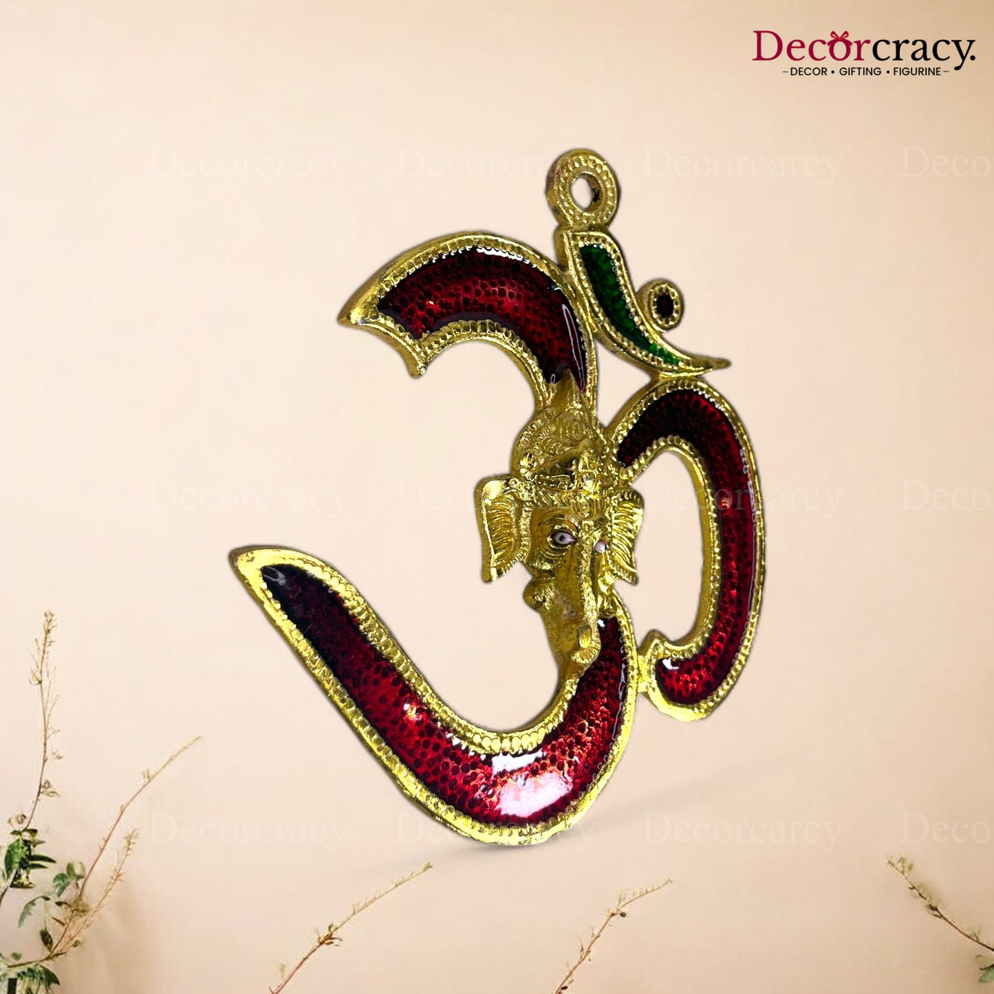 Om Ganesh Metal red