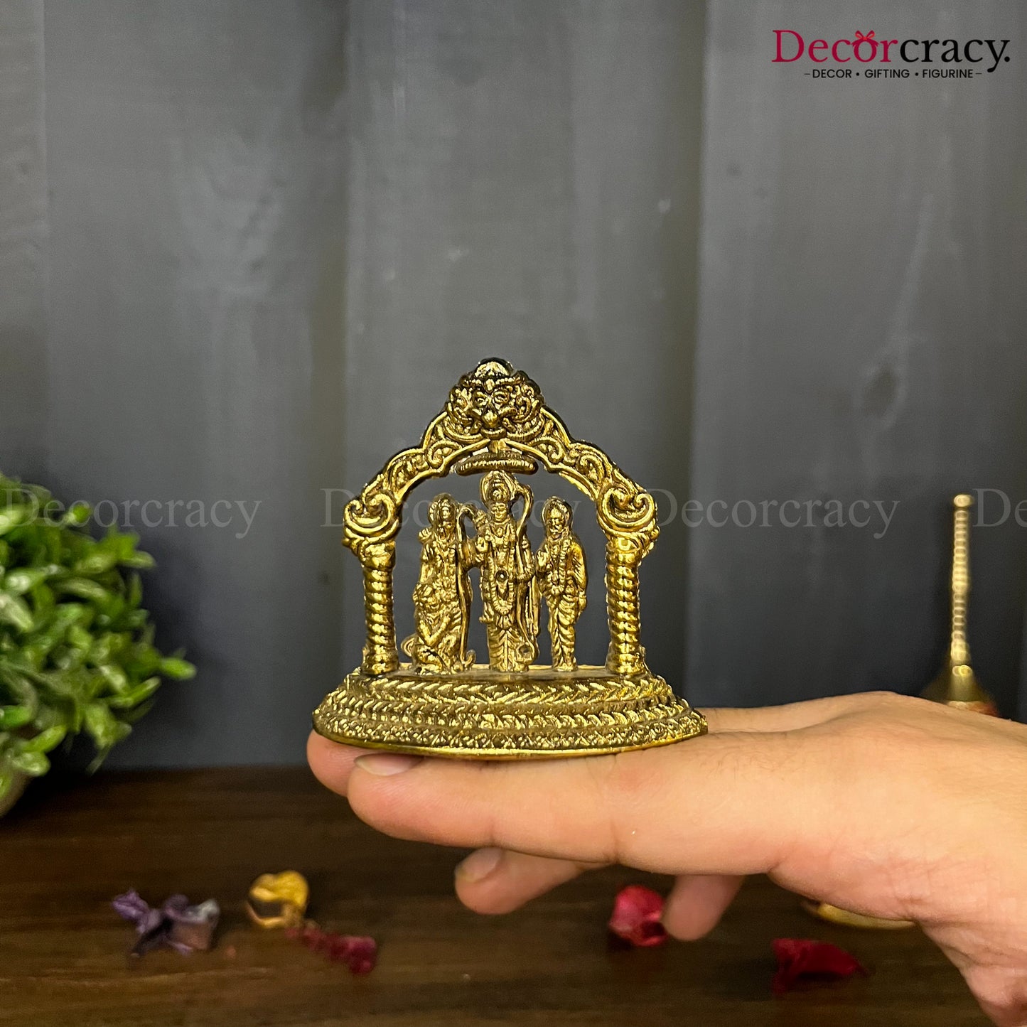 Shree Ram Darbar Metal golden