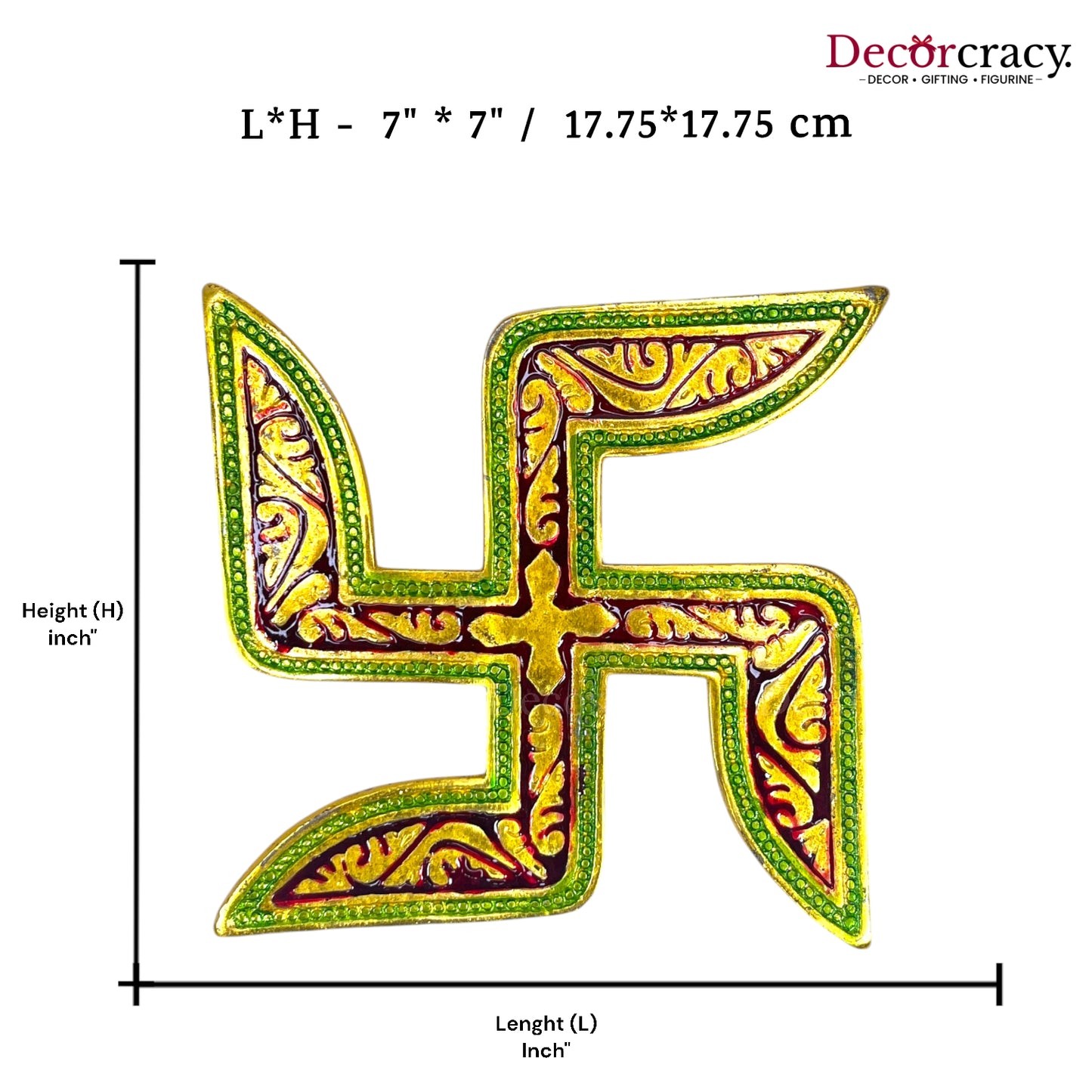 Swastik Metal Multicolor