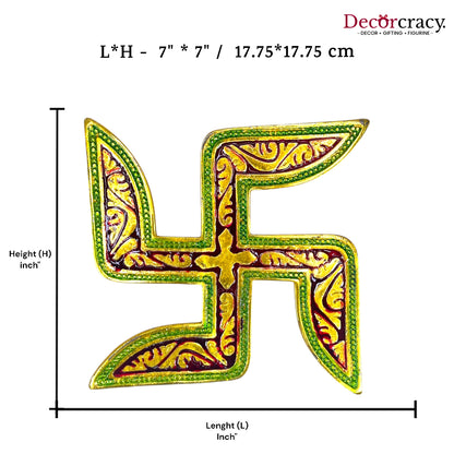 Swastik Metal Multicolor