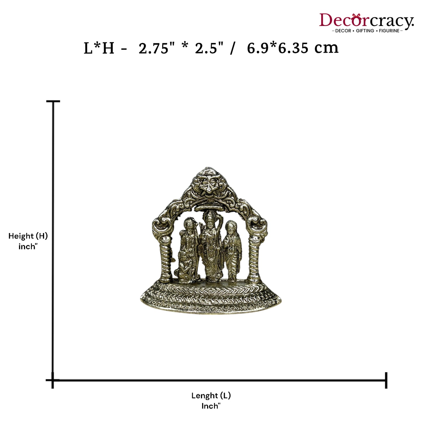 Shree Ram Darbar Metal silver