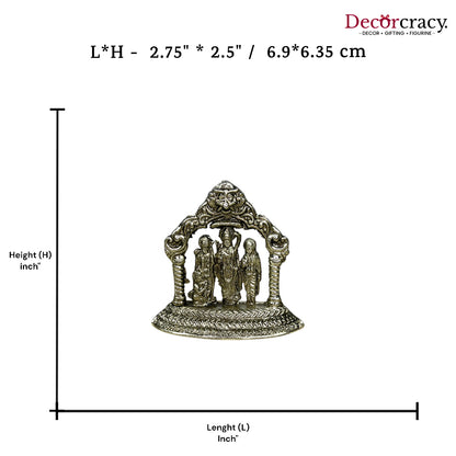 Shree Ram Darbar Metal silver