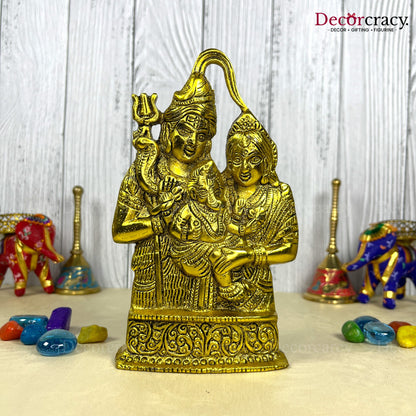 Shiv Pariwar Metal golden