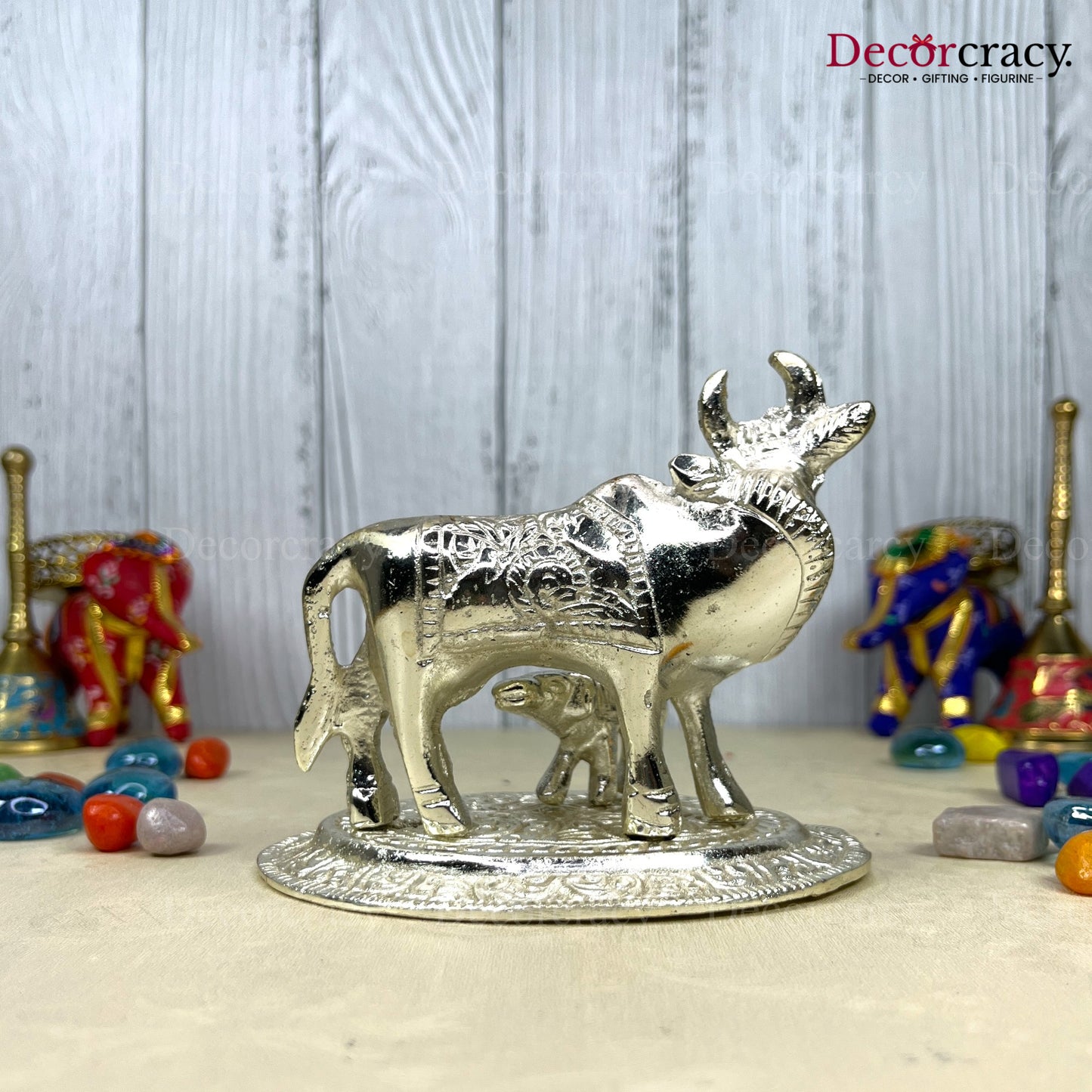 Kaamdhenu Guy Metal silver small