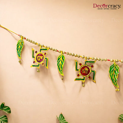 Shubh Labh Swastik Bandarwaal Metal Multicolor