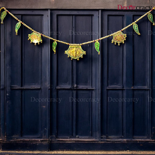 Shubh Labh Ganesh Bandarwaal Metal Multicolor