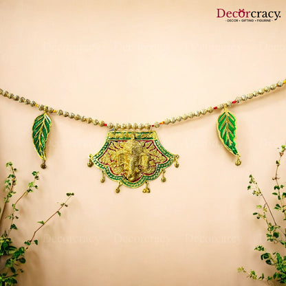 Shubh Labh Ganesh Bandarwaal Metal Multicolor