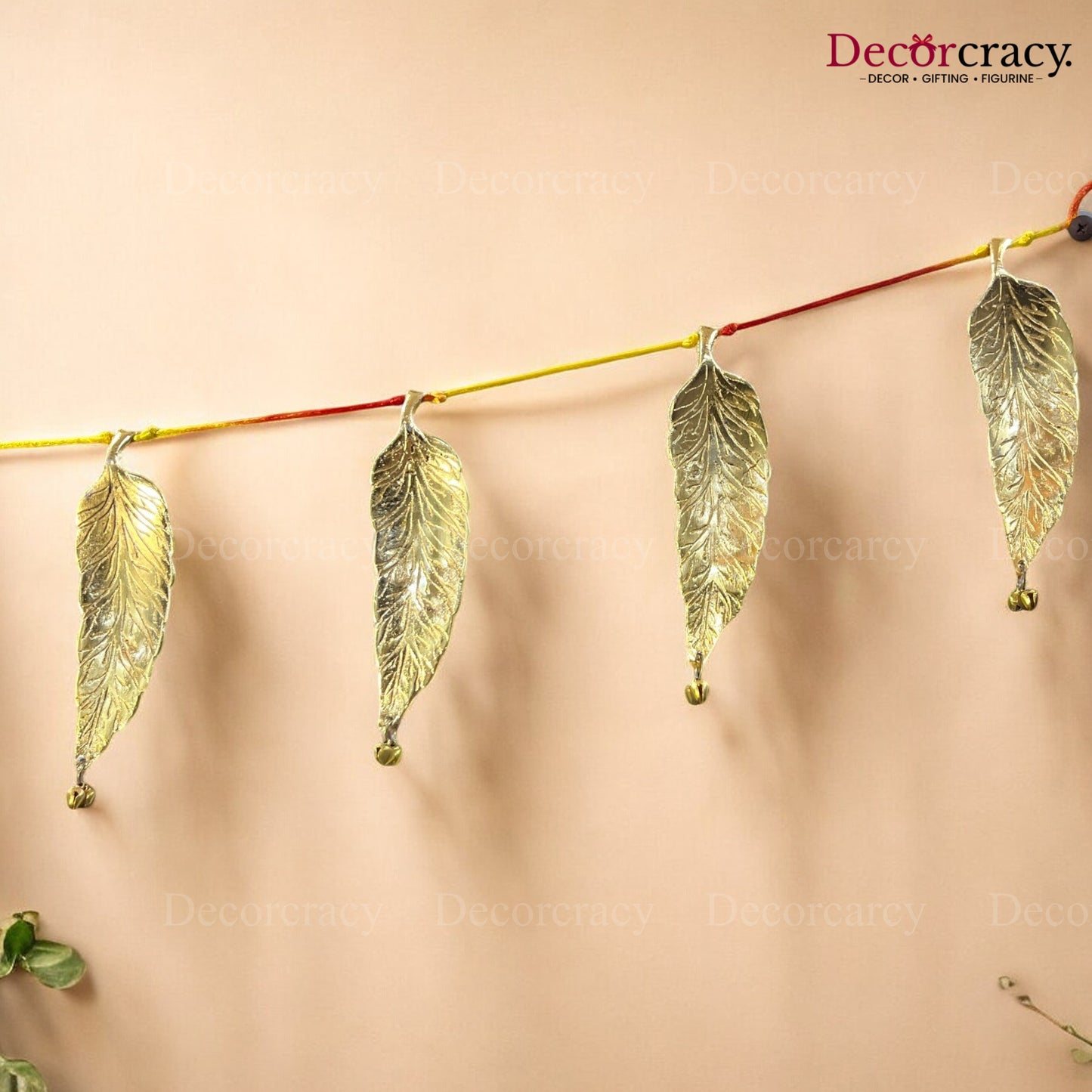 Ashok Patta Leaf Bandarwaal Metal golden