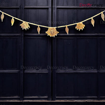 Shubh Labh Ganesh Bandarwaal Metal golden