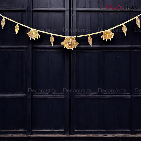 Shubh Labh Ganesh Bandarwaal Metal golden