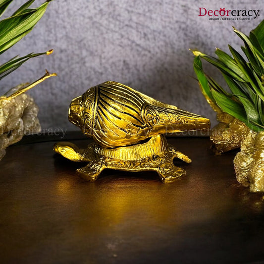 Shank Tortoise Metal golden