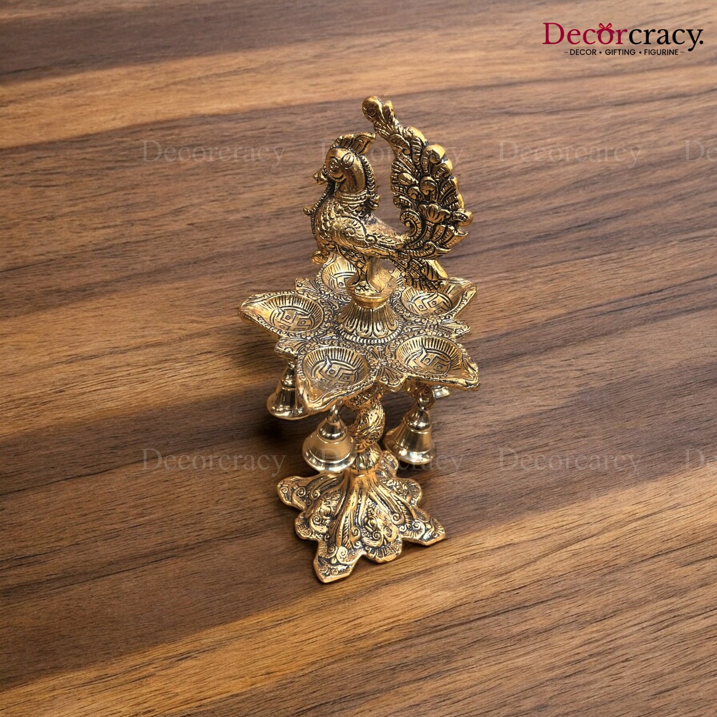 Mor 5 Ghanti Small Inaugration Deepak Metal golden