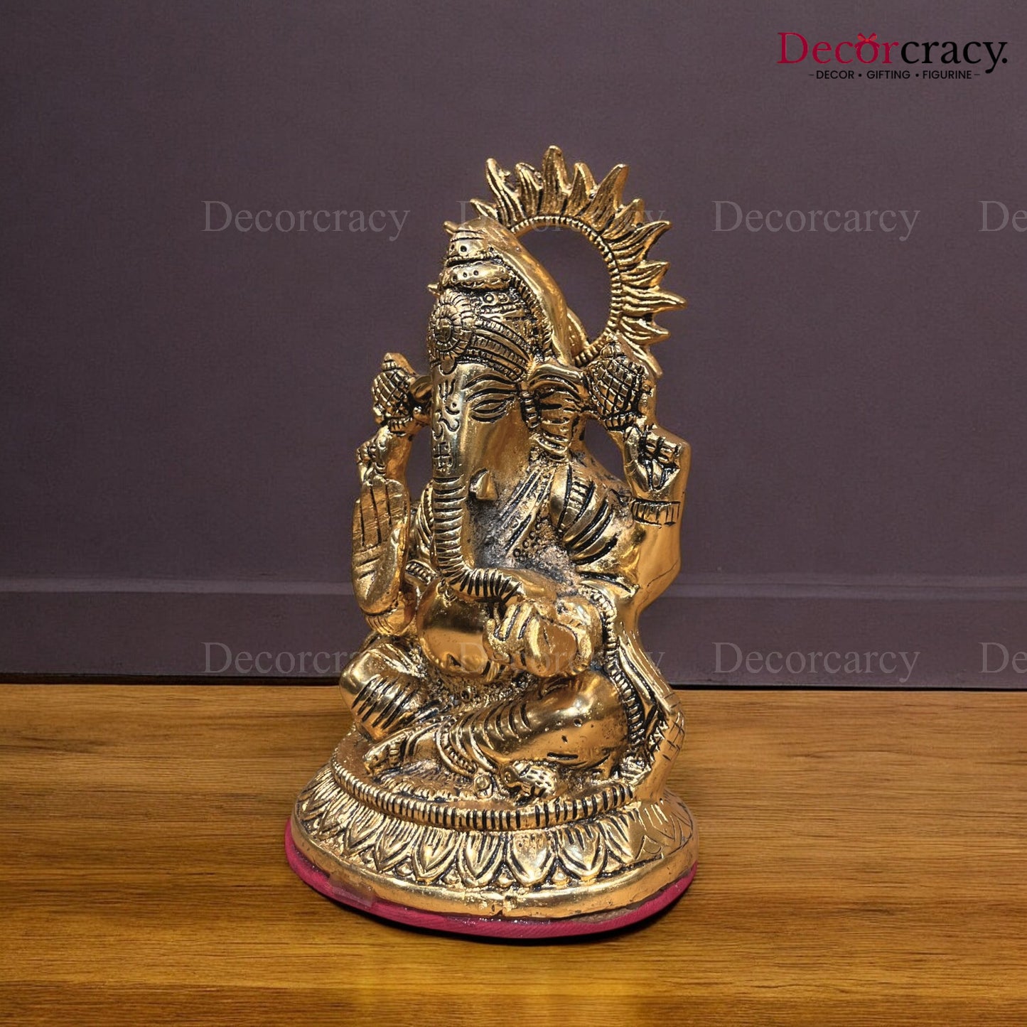 Shree Ganesh Ji Metal golden