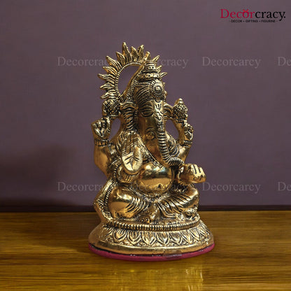 Shree Ganesh Ji Metal golden