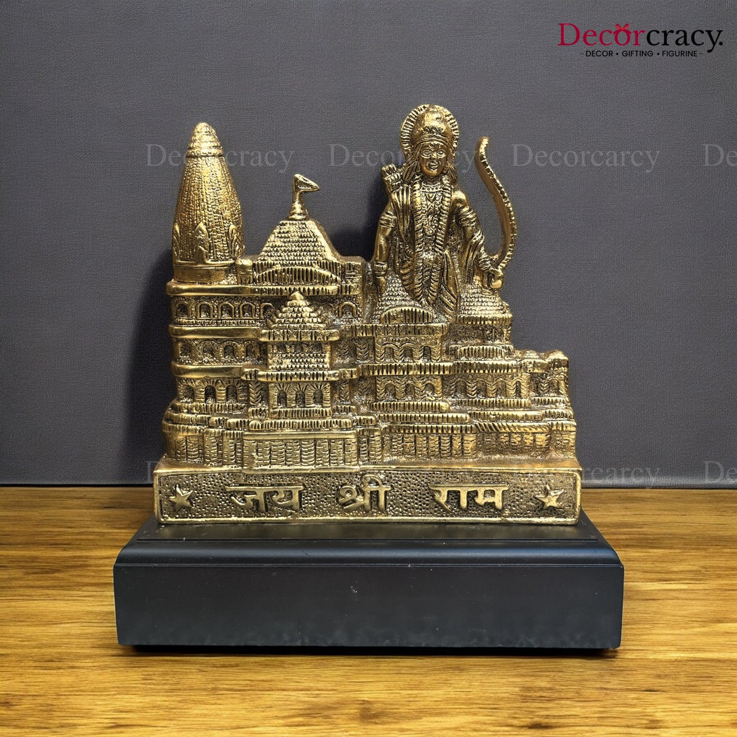 Shree Ram Ayodhya Pavti Metal golden