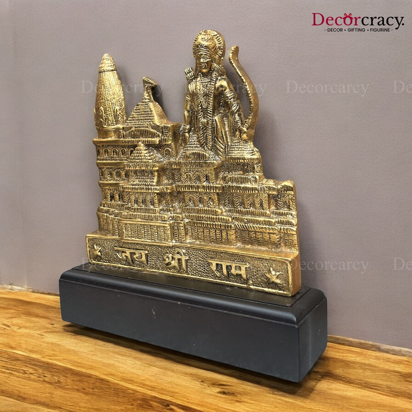 Shree Ram Ayodhya Pavti Metal golden