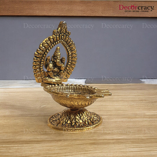 Ganesh Deepak Metal golden