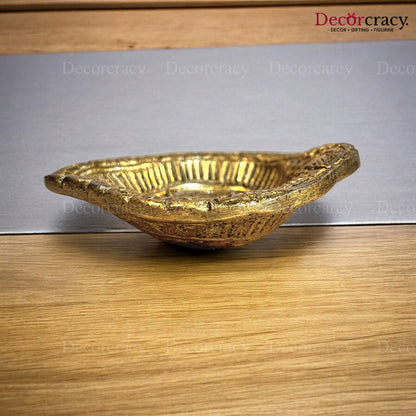 Swastik Deepak Metal golden