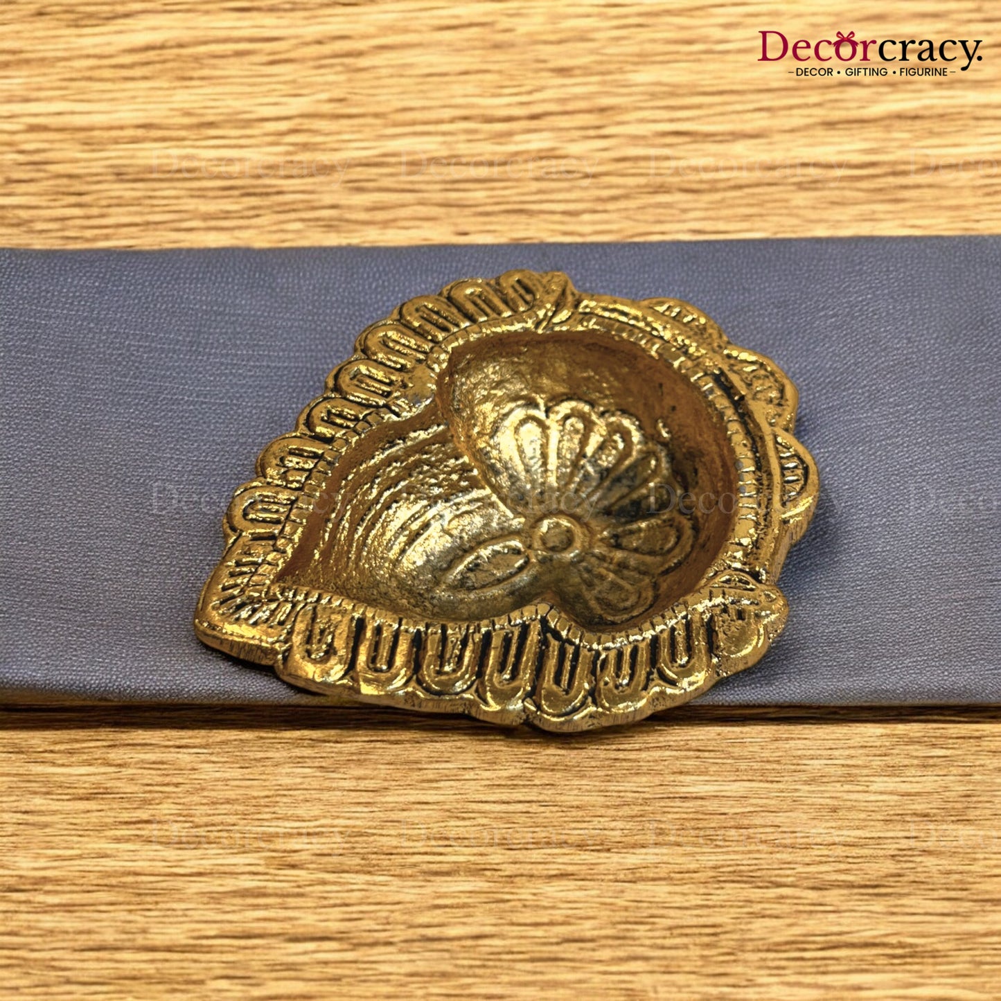 Diya Deepak Metal golden
