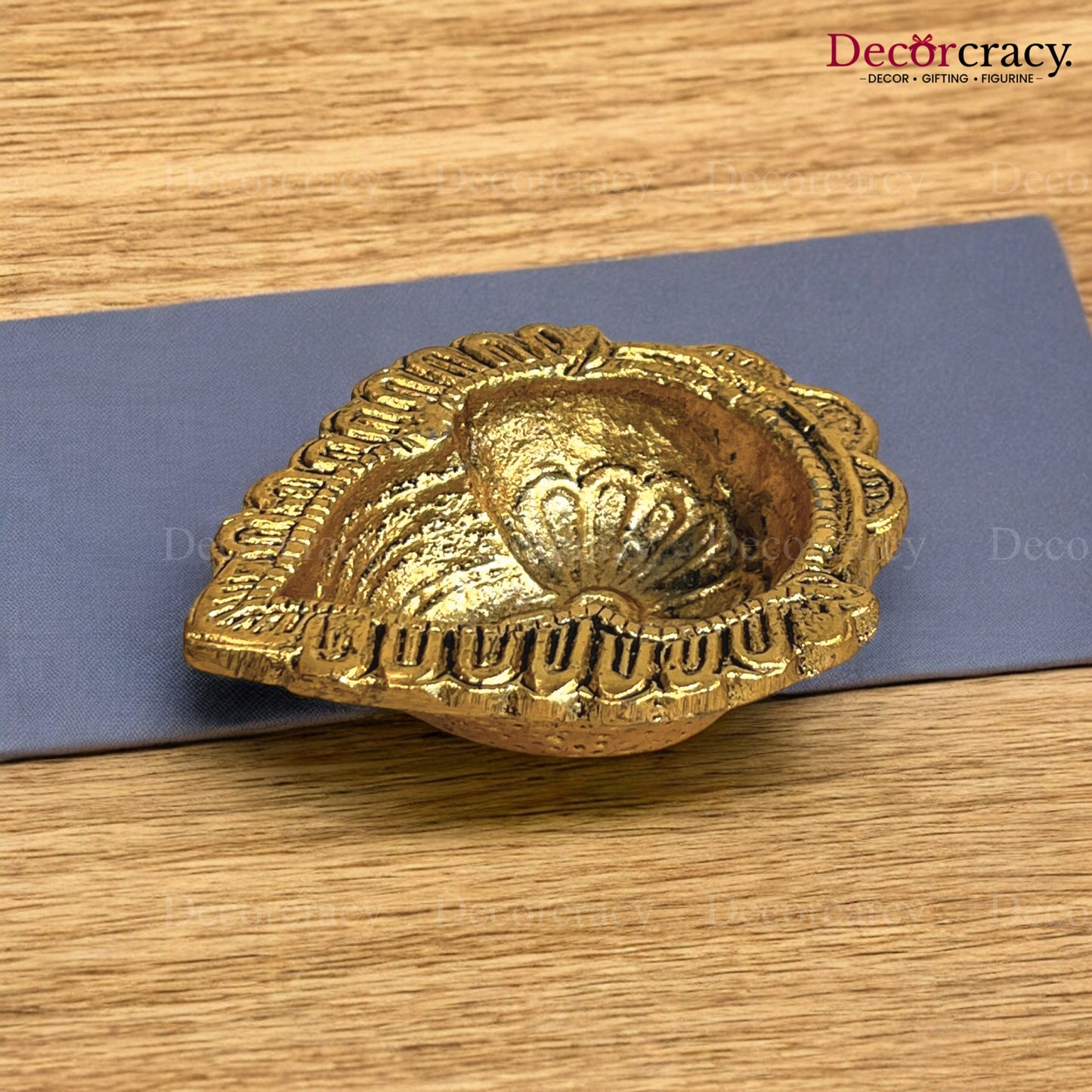 Diya Deepak Metal golden