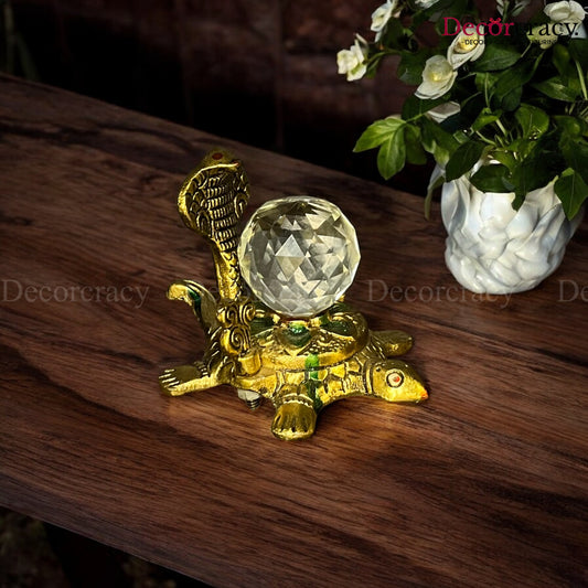 Nagmani Tortoise Metal golden