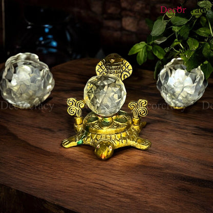 Nagmani Tortoise Metal golden