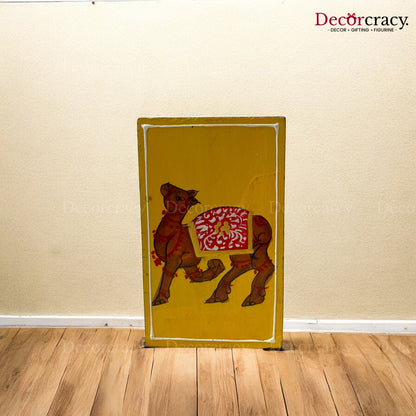 Pen Holder Hand Painted Wooden Rajasthani