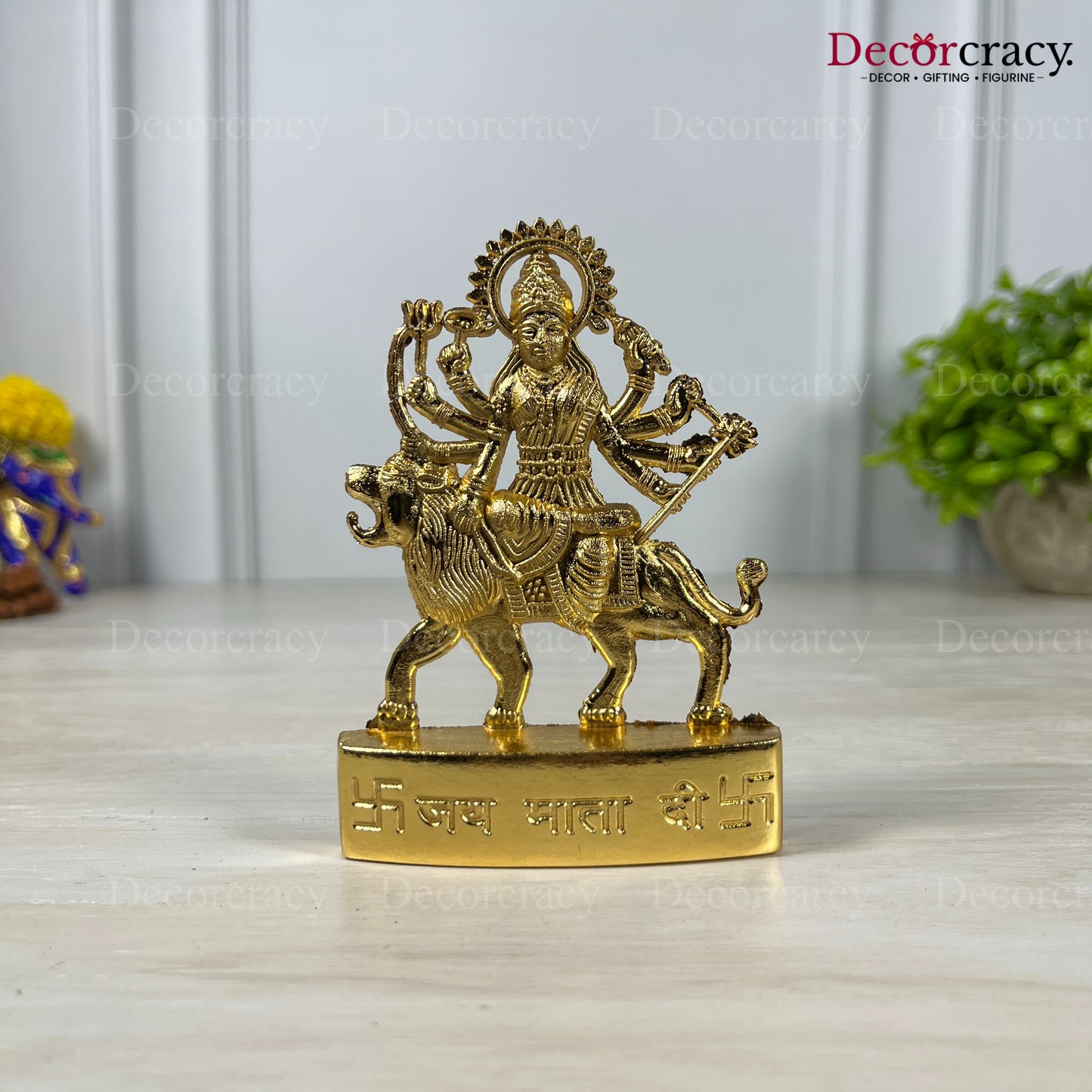 Maa Durga Golden Metal God SP Idol