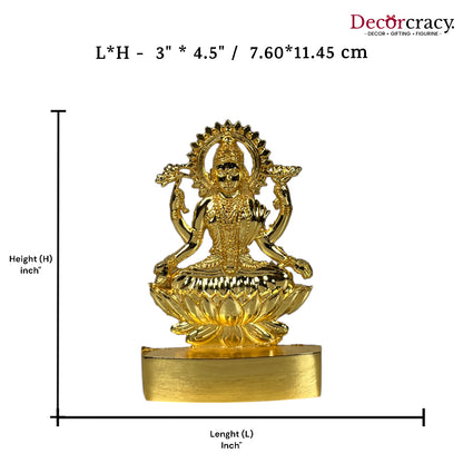 Shree Lakshmi Golden Metal God SP Idol