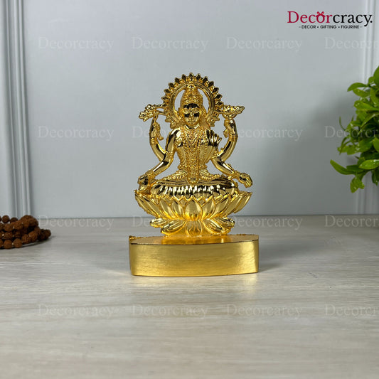 Shree Lakshmi Golden Metal God SP Idol