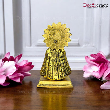 Shree Khatu Shyam Idol Metal golden