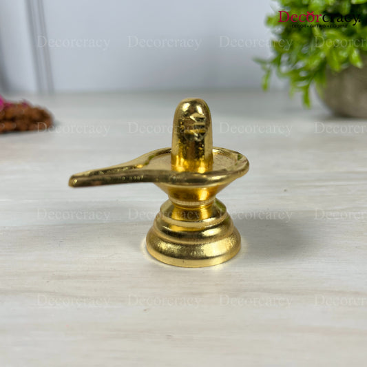 Shivling Golden Metal SP 2"