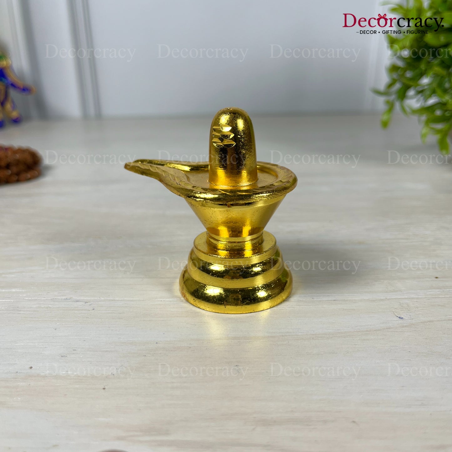 Shivling Golden Metal SP 3"