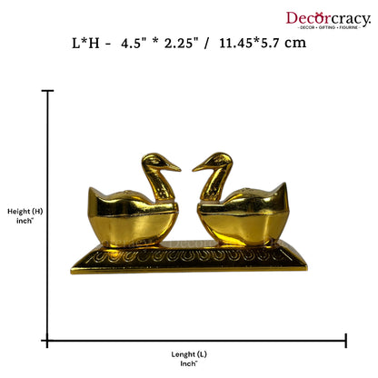 Double Duck Swan Roli Moli Teeka Sindoor Chawal Golden Metal SP