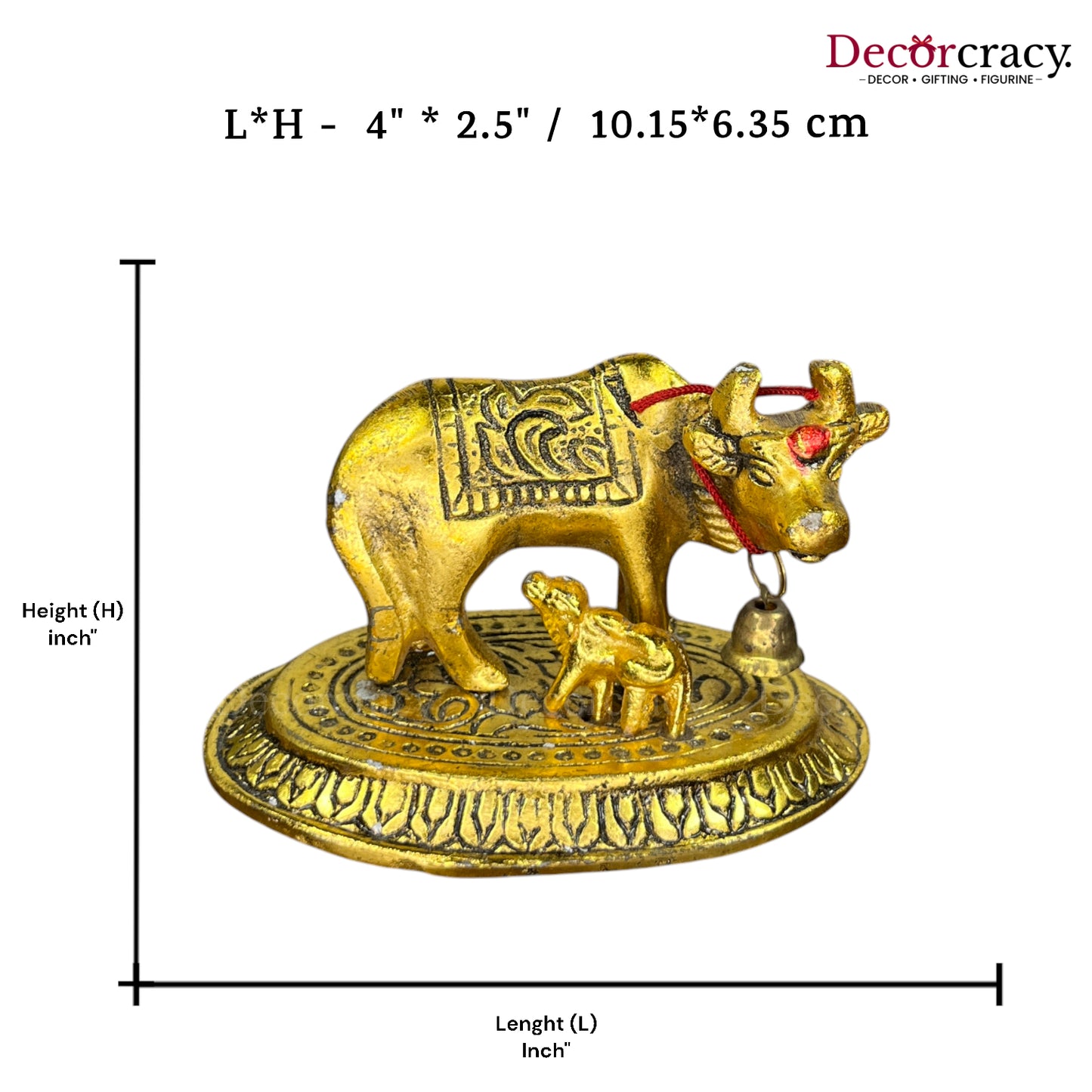 Kaamdhenu Guy Metal golden