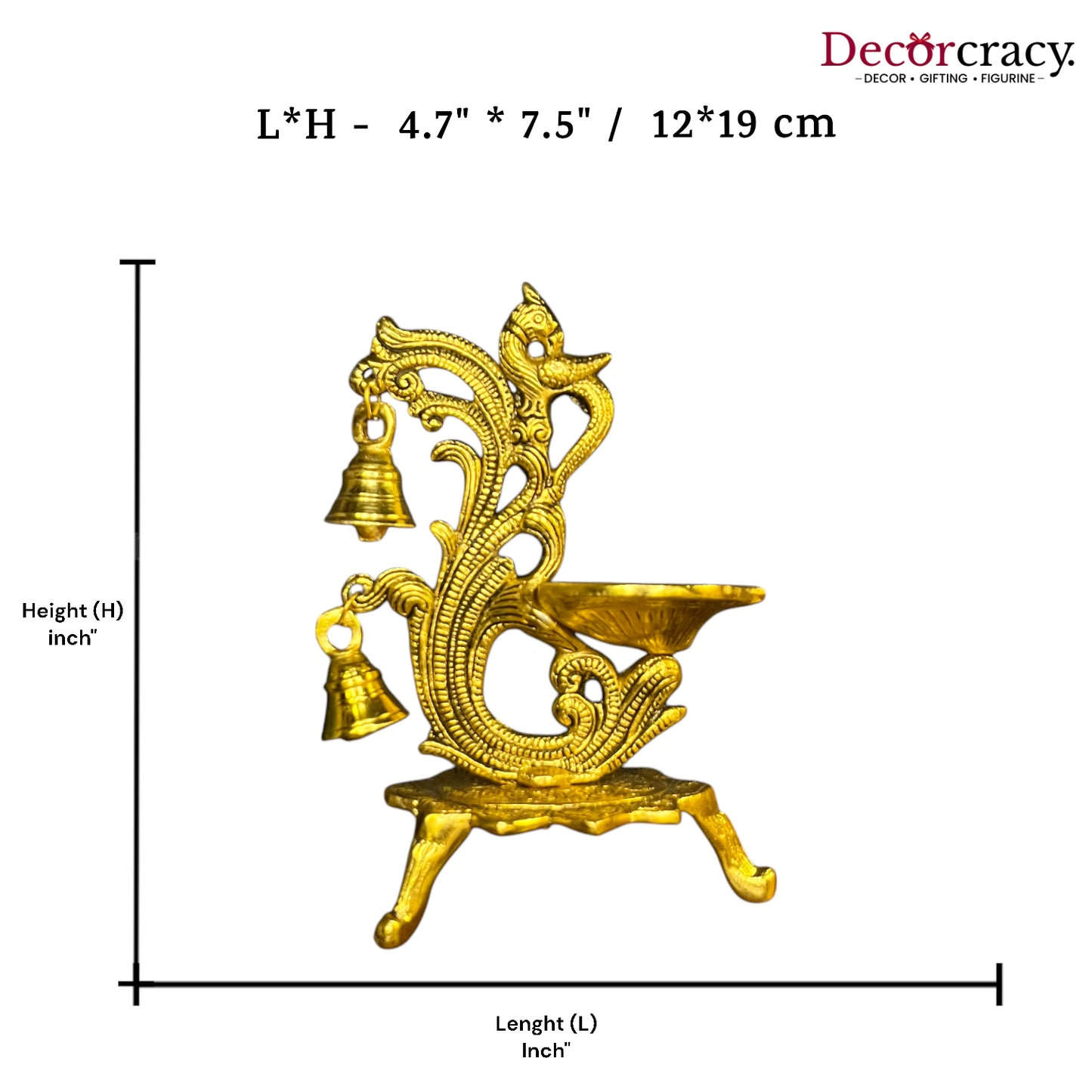 Pooja Ghanti Deepak Metal golden