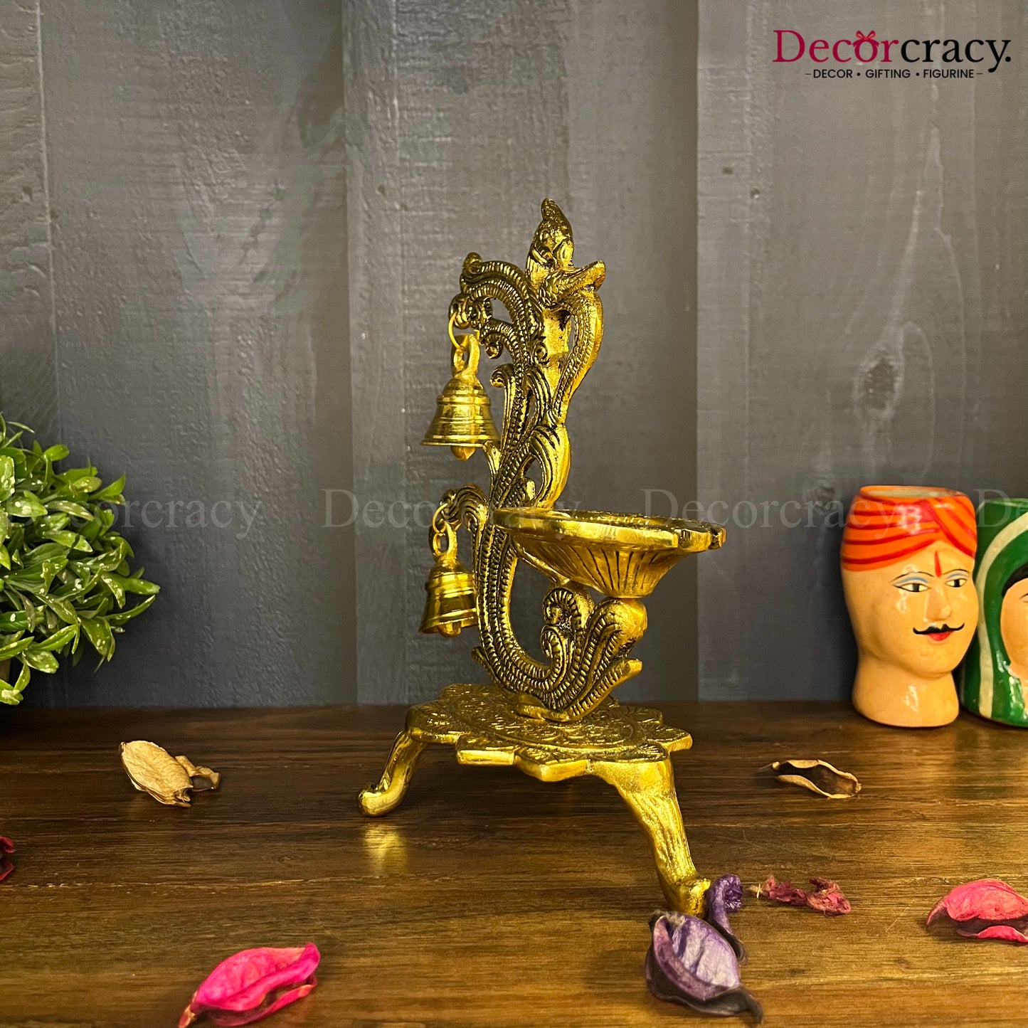 Pooja Ghanti Deepak Metal golden